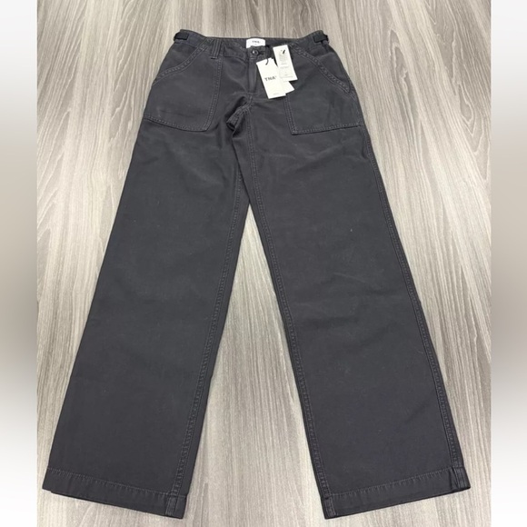 Aritzia Pants - ARITZIA TNA Marco Pants Relaxed Super Low Rise Utility Pants BLACK Size 0